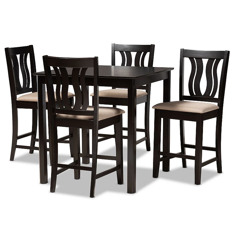 Baxton Studio Fenton Pub 5-piece Set