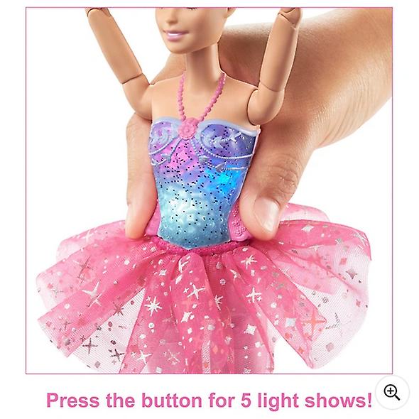 Barbie dreamtopia twinkle lights ballerina doll