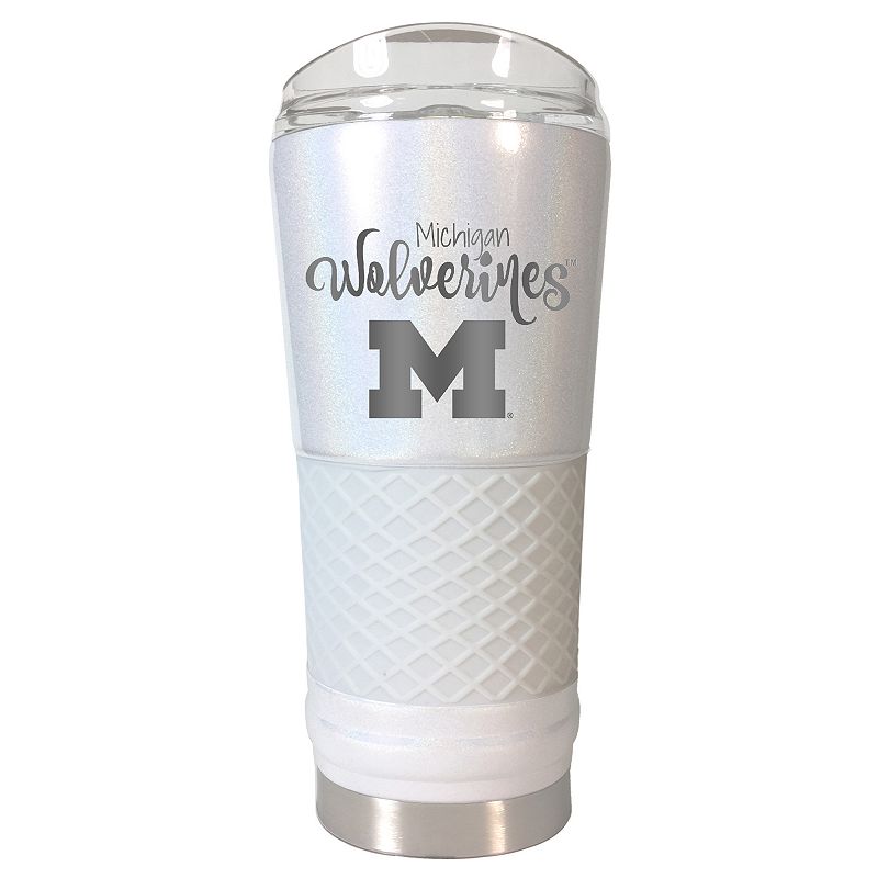 Michigan Wolverines 24-Ounce Draft Opal Tumbler