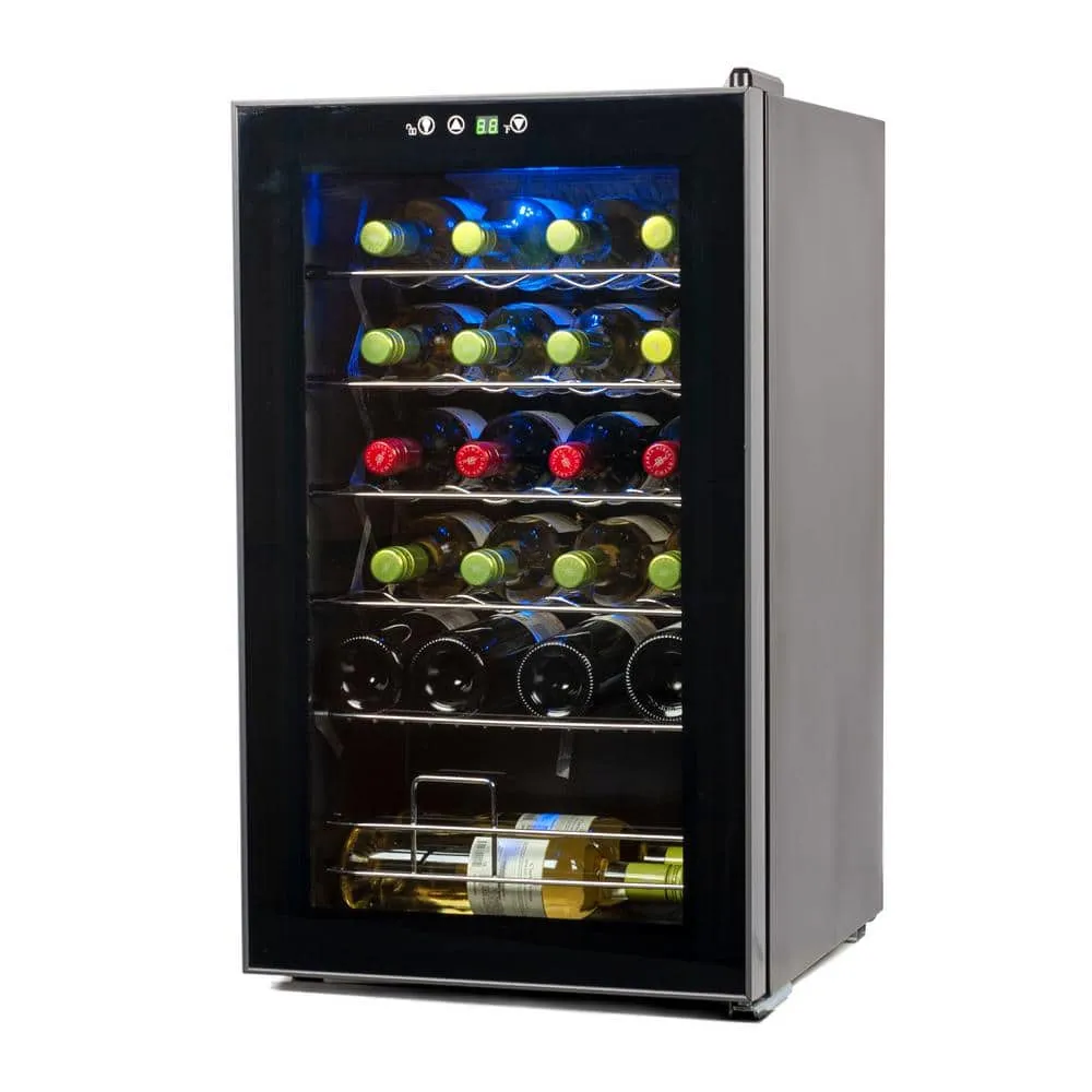 BLACK+DECKER 16.9 in. Wide 24-Bottle Capacity Wine Cellar BD61526