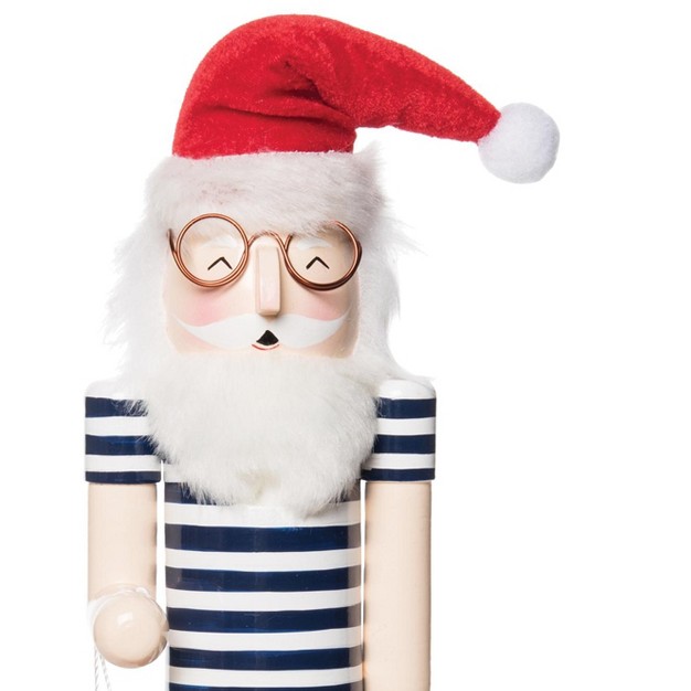 Gallerie Ii Beach Santa W life Buoy Figurine