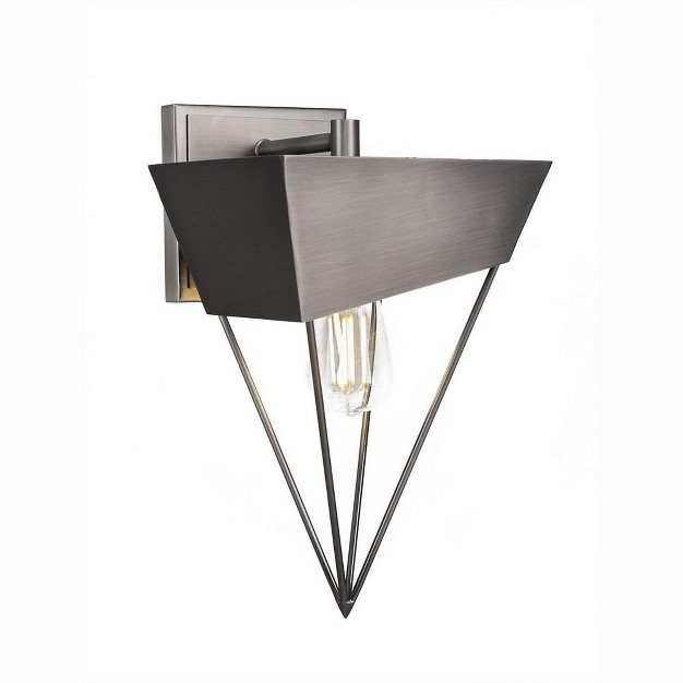 Toltec Lighting Neo 1 Light Sconce Brushed Nickel