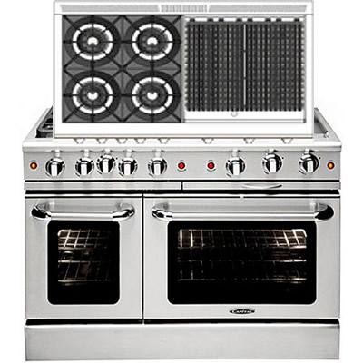 Capital 48-inch Freestanding Gas Range MCOR484BB-L