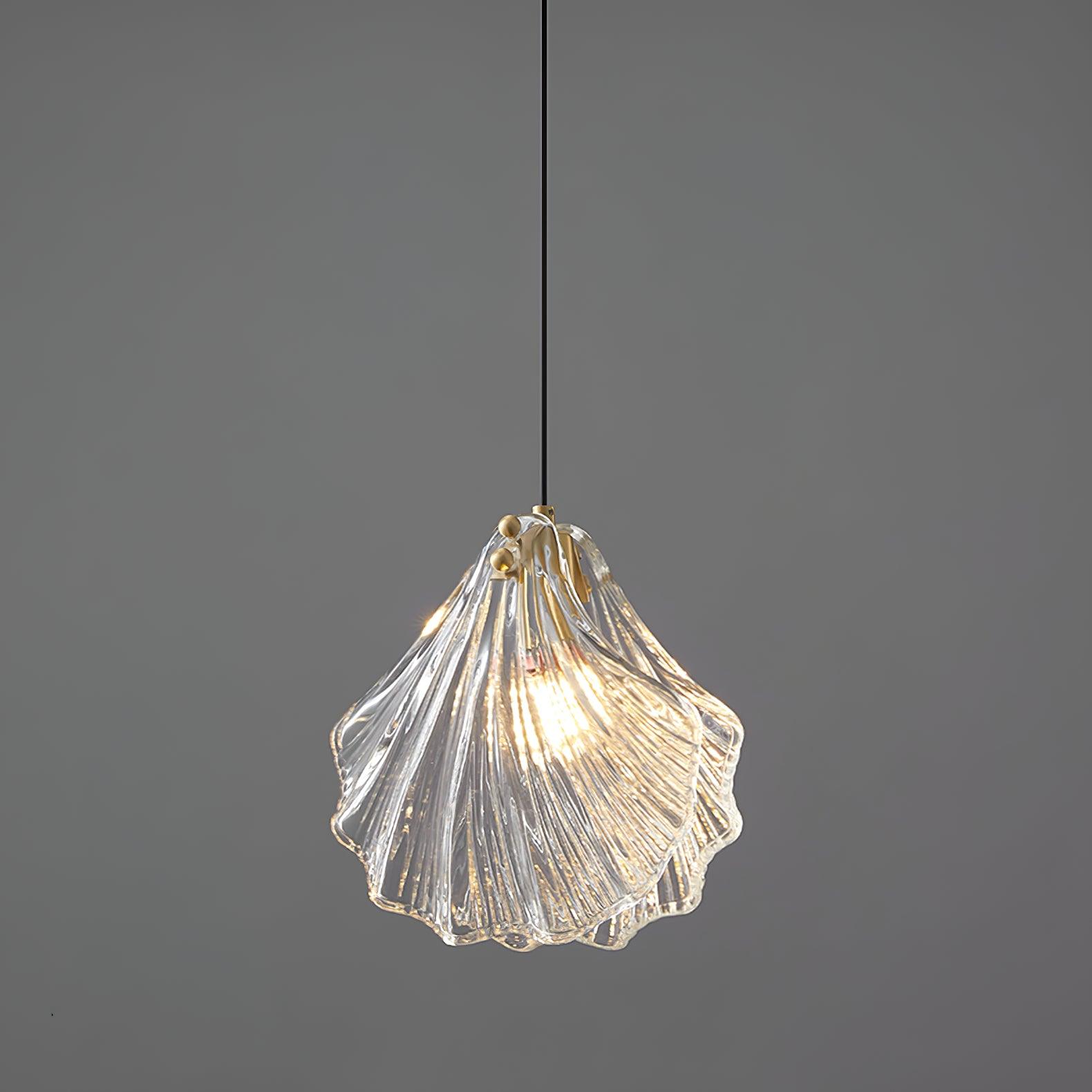 Shell Mini Pendant Swag Light