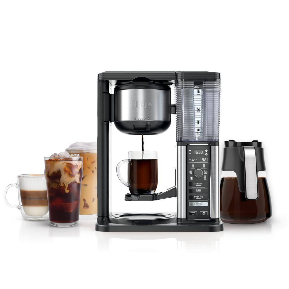 NINJA Specialty 10 Cup Coffee Maker in Stainless Steel (CM401) CM401