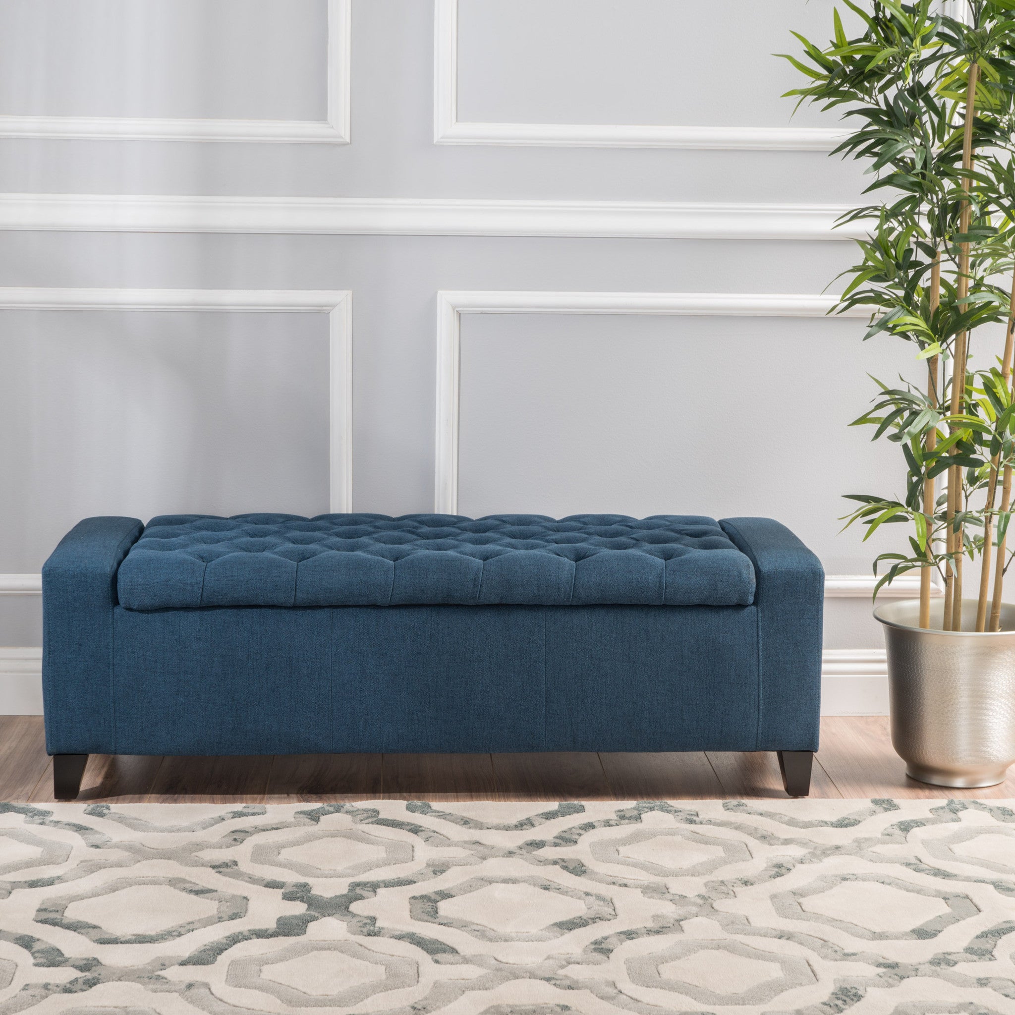 Seattle Tufted Storage Ottoman Bench