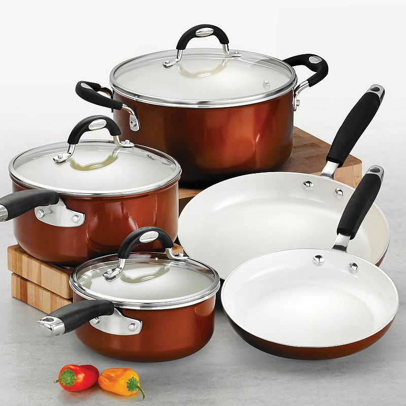 Tramontina Style Ceramica 8-pc. Cookware Set