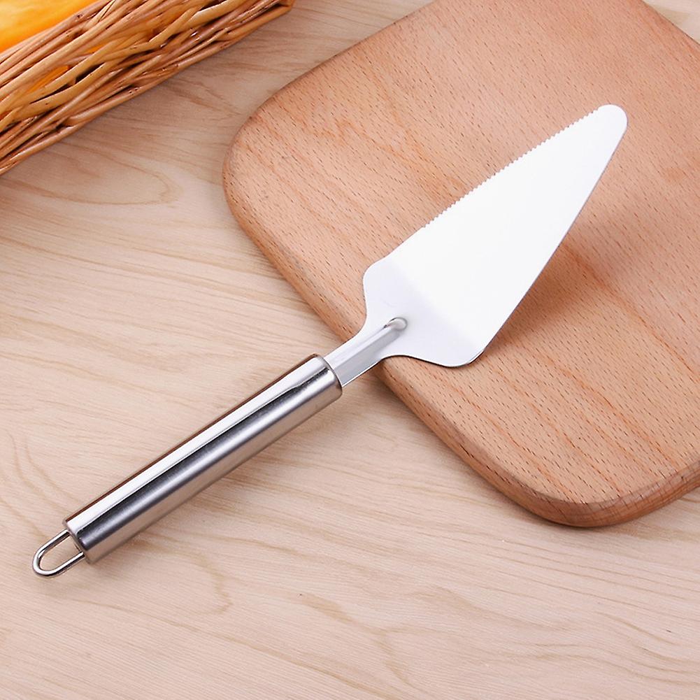 2Pcs Stainless Steel Multifunctional Triangular Pizza Cutter Shovel Spatula Kitchen Accessories