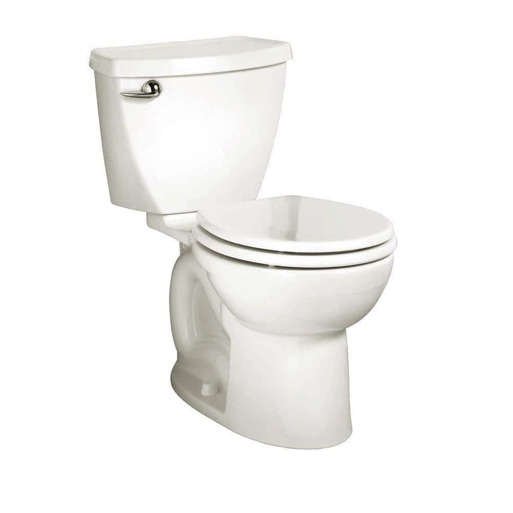 American Standard Cadet 3 Powerwash 2Piece 128 GPF Single Flush Round Toilet in White Seat not Included