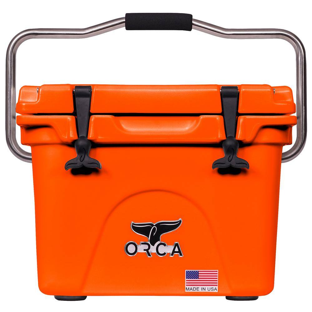 ORCA COOLERS 20 Qt. Cooler in Blaze Orange ORCBZO020