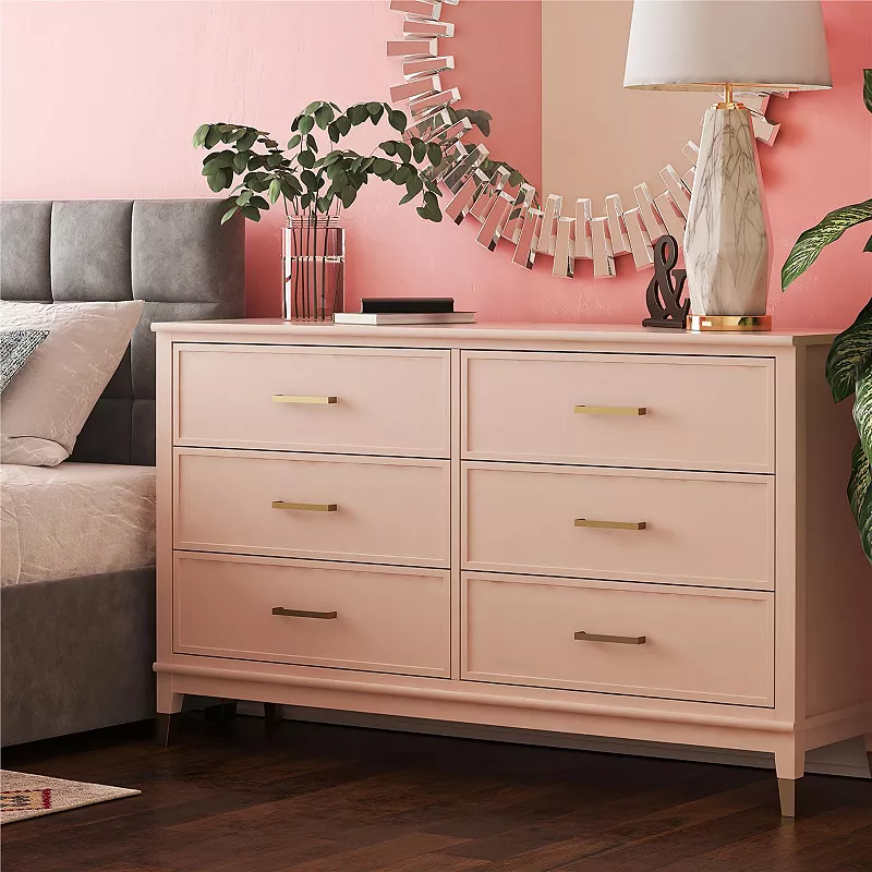 CosmoLiving by Cosmopolitan Westerleigh 6-Drawer Dresser