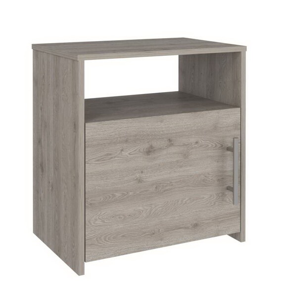 DEPOT E SHOP Omaha Nightstand  Single Door Cabinet...