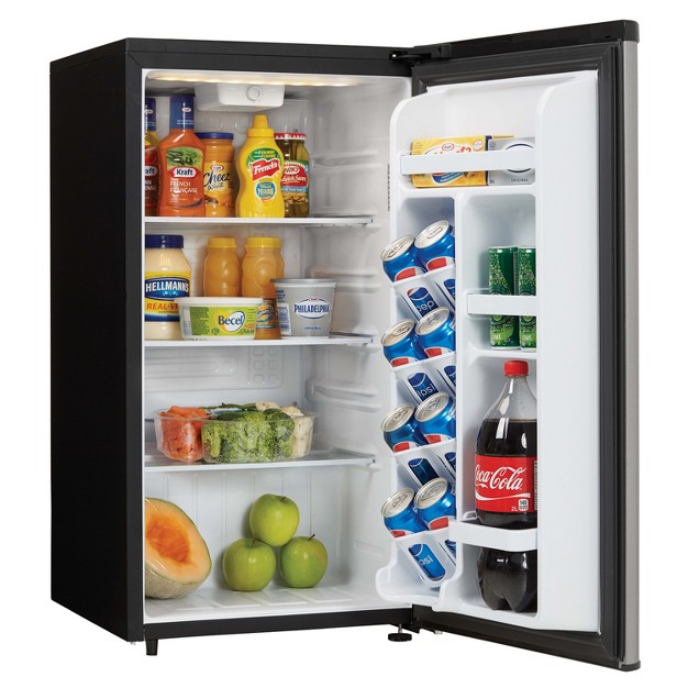 Danby Dar033a6bsldb 3 3 Cu Ft Compact Fridge In Stainless Steel