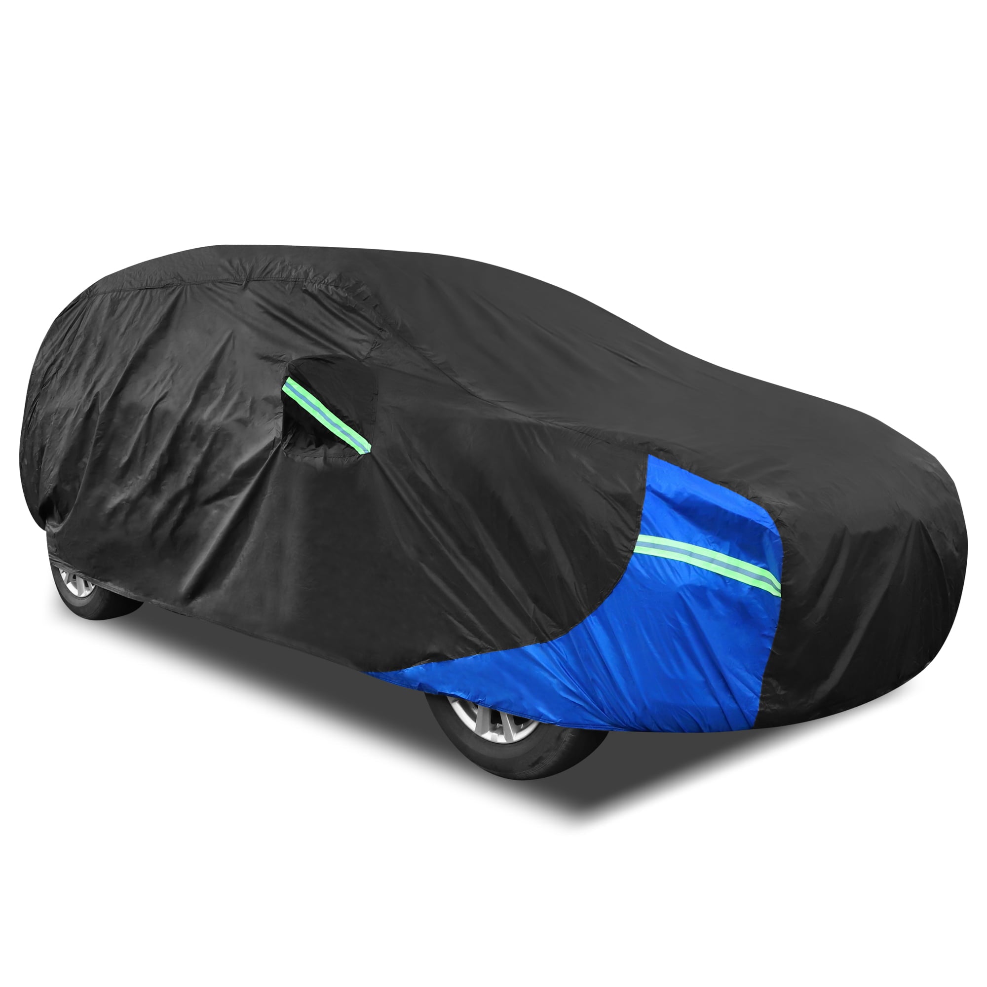 Unique Bargains YL Car Cover All Weather for Car Outdoor Rain Sun Protection Universal Fit for SUV 182