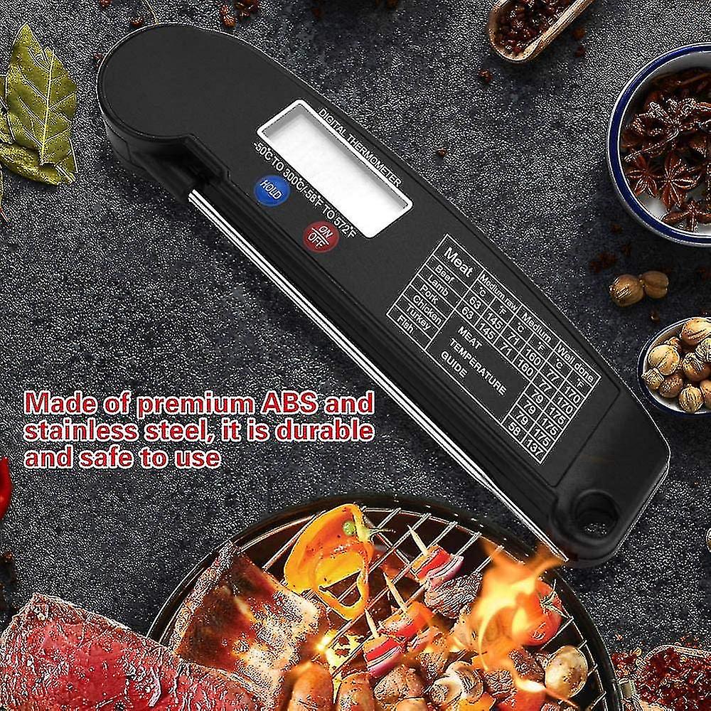 Switchable Food Thermometer Meat Thermometer Digital For Kitchen For Outdoor