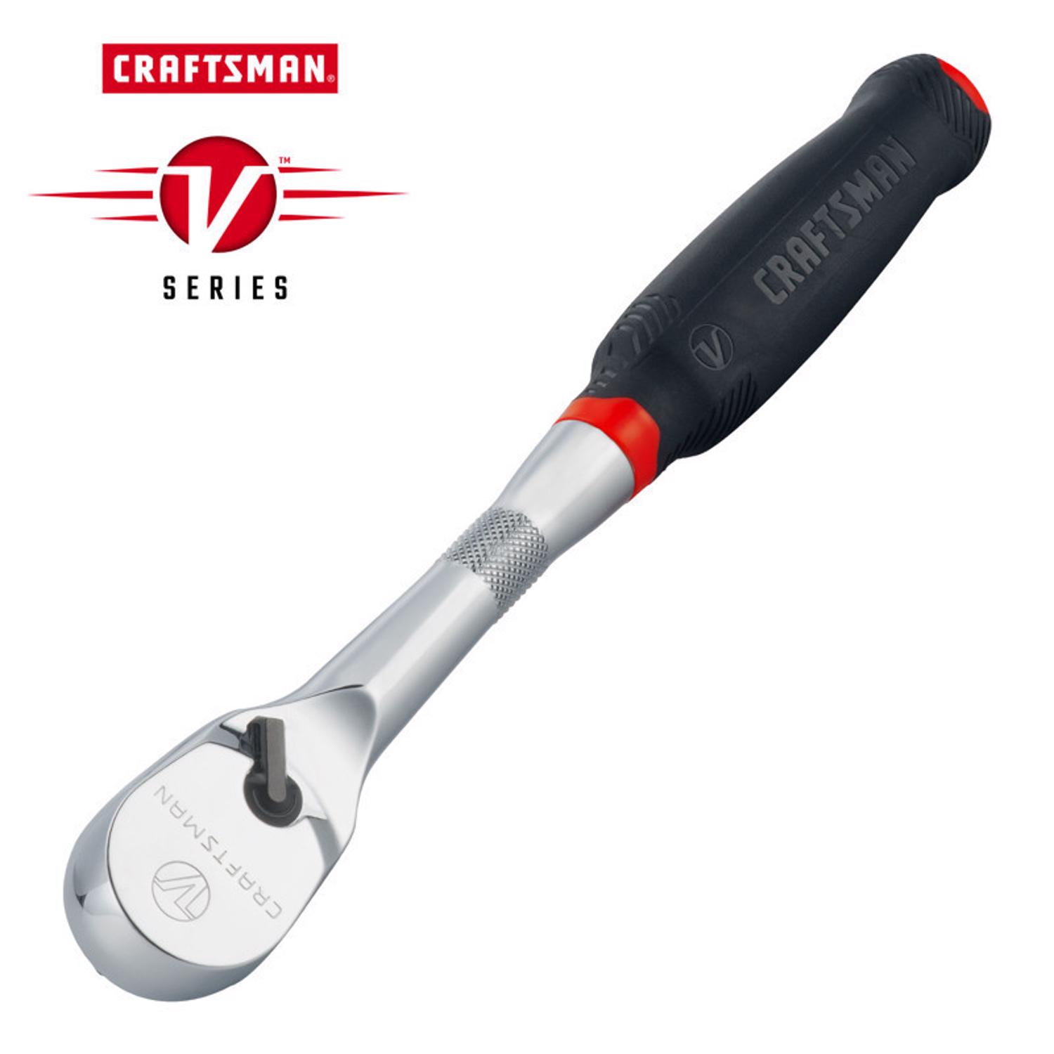 Craftsman V-Series 1/2 in. drive Comfort Grip Ratchet 96 teeth