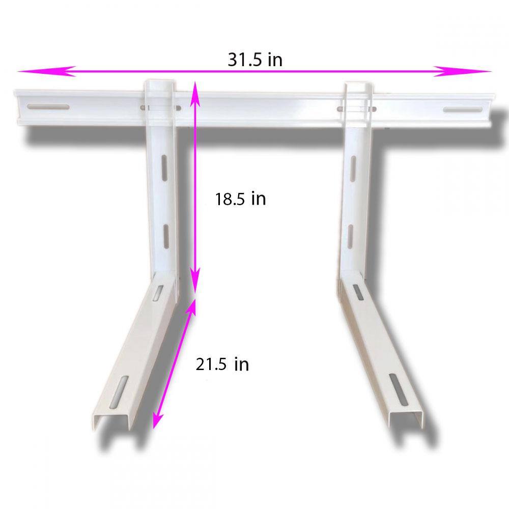 AUX Universal Wall Mounting Bracket for Ductless Mini Split Air Conditioner Outdoor Unit (for 9K BTU to 36K BTU Condenser) AUX-PARTS-BRACKET