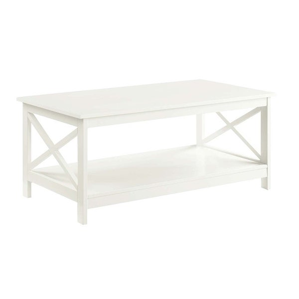 Oxford Coffee Table with Shelf