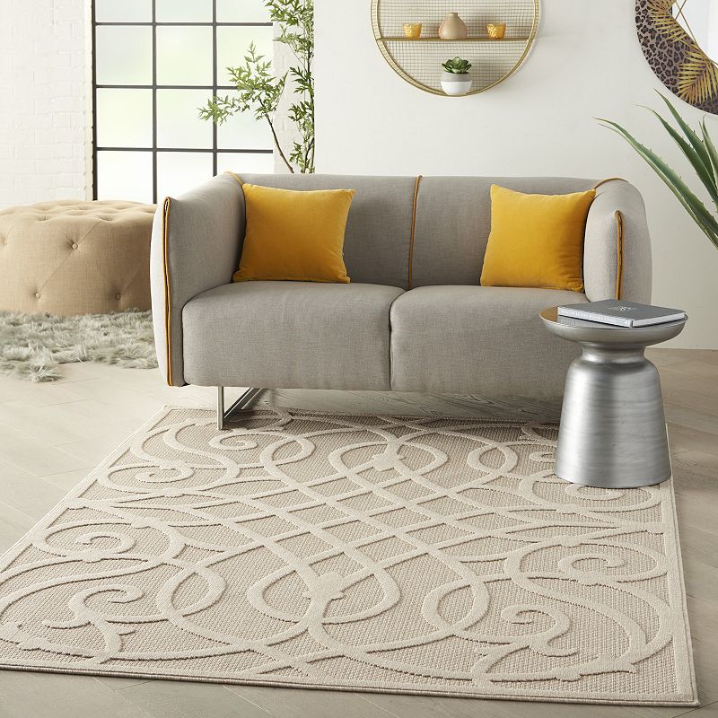 Nourison Palamos Wisteria Outdoor Area Rug