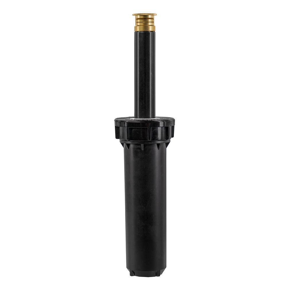 Orbit 4 in. Professional Pop-Up Spray Head Sprinkler with Brass Half Pattern Twin Spray Nozzle 54520