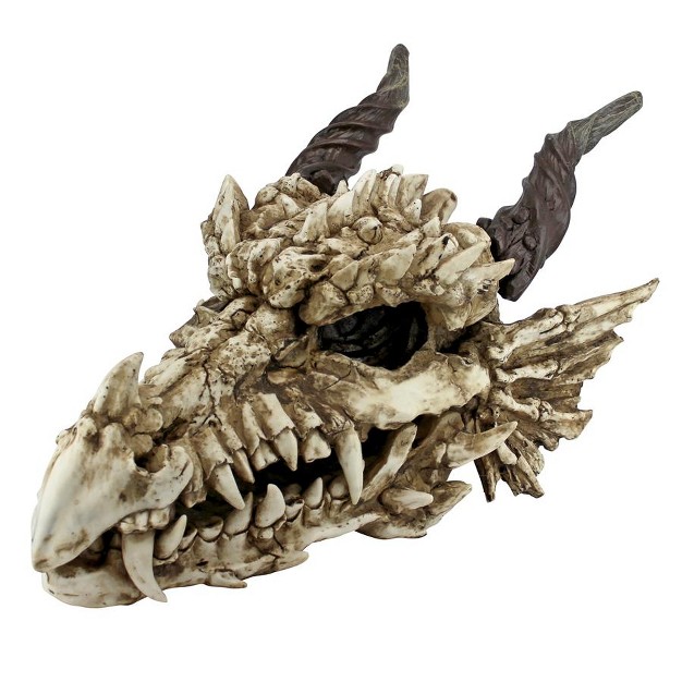 Design Toscano Stoker x27 s Moors Dragon Skull Sculpture Large