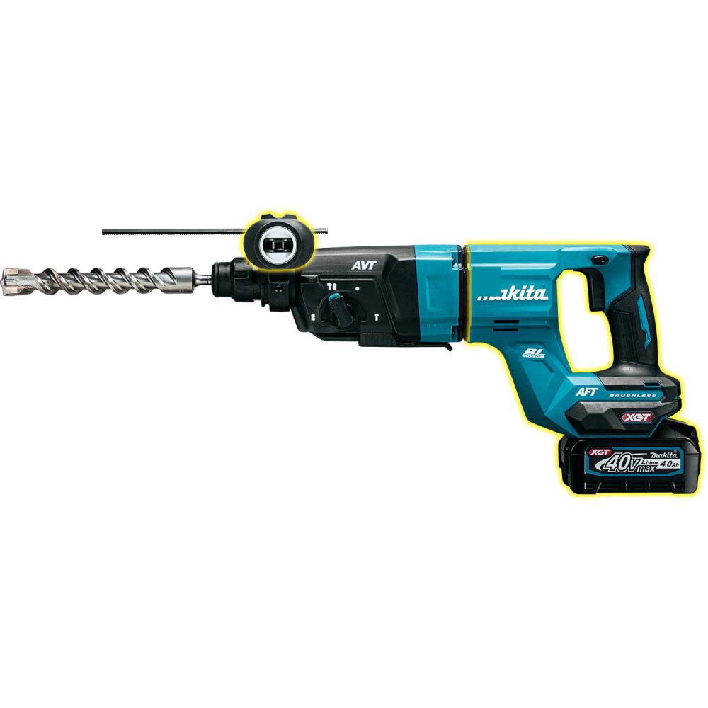 Makita 40V max XGT 1 1/8 AVT Rotary Hammer Kit accepts SDS PLUS bits AFT AWS Capable ;