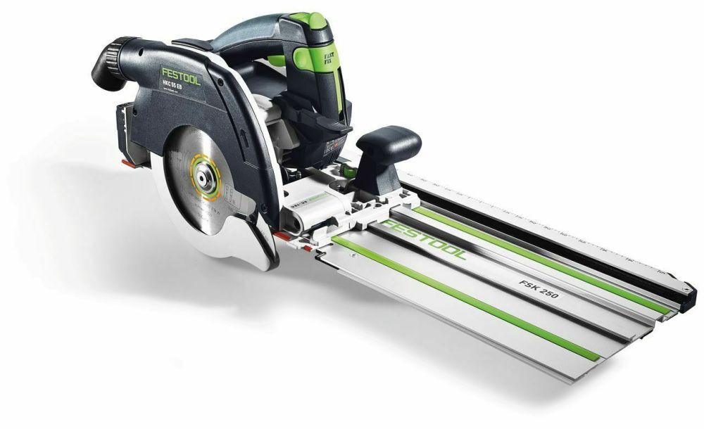 Festool HKC 55 Cordless Circular Saw Kit with Guide Rail 576173 from Festool