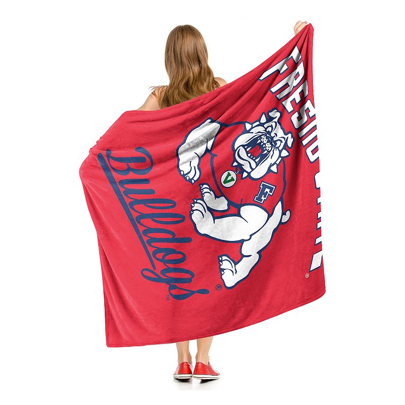 The Northwest Fresno State Bulldogs Alumni Silk-Touch Throw Blanket