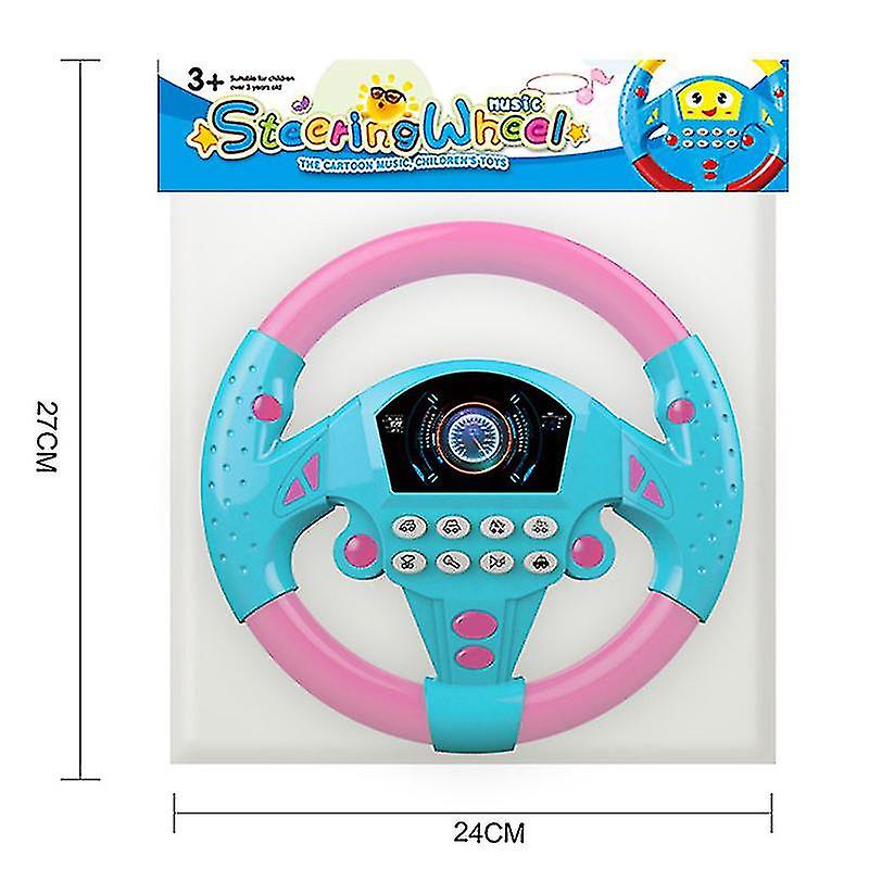 Simulation Driving Car Toy Steering Wheel Kids Baby Interactive Toys