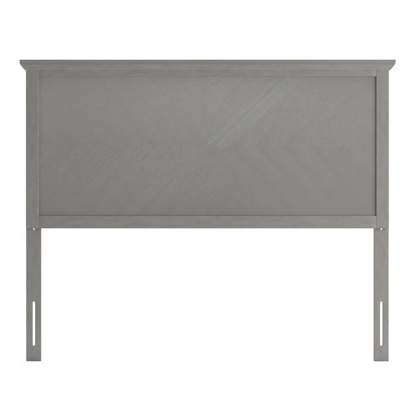 Contemporary Herringbone Patterned Headboard Only - - 37780526