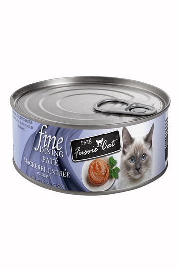Fussie Cat Mackerel Fine Dinning Pate Canned Food