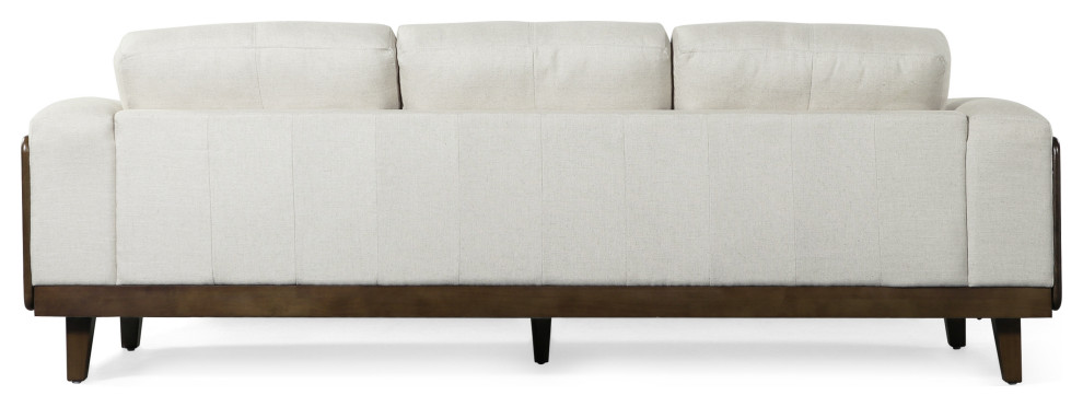 Connor Contemporary Oversized 3 Seater Sofa   Midcentury   Sofas   by GDFStudio  Houzz