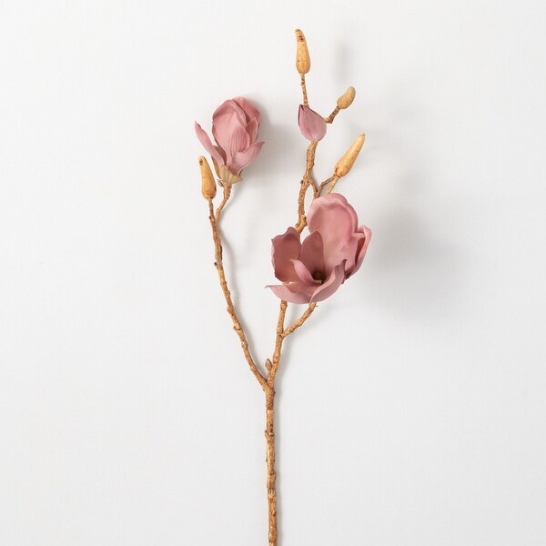 Sullivans 27 in. Magnolia Blooming Stem