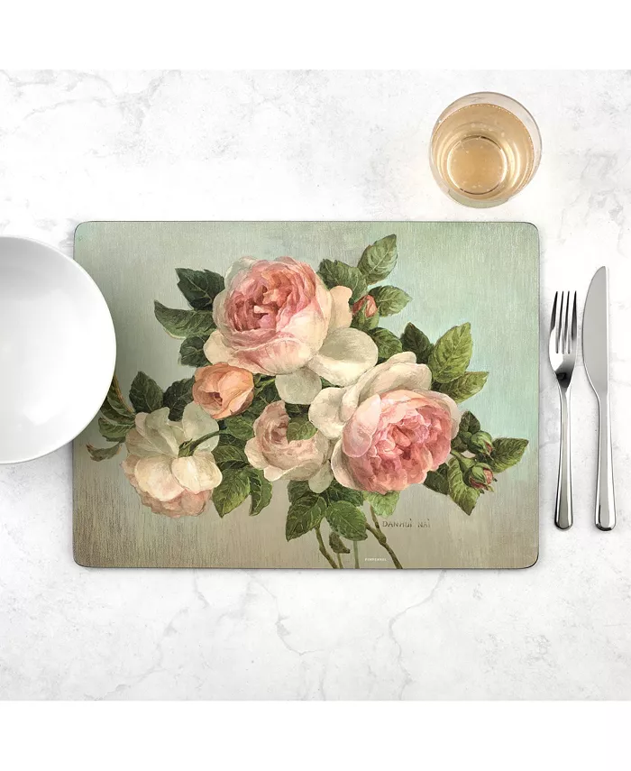 Pimpernel Antique Roses Placemats Set of 4