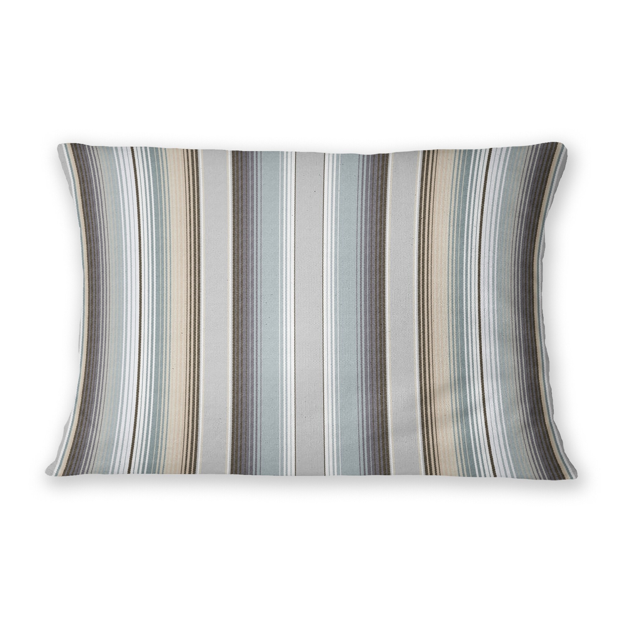 WEST TEAL Indoor|Outdoor Lumbar Pillow By Kavka Designs