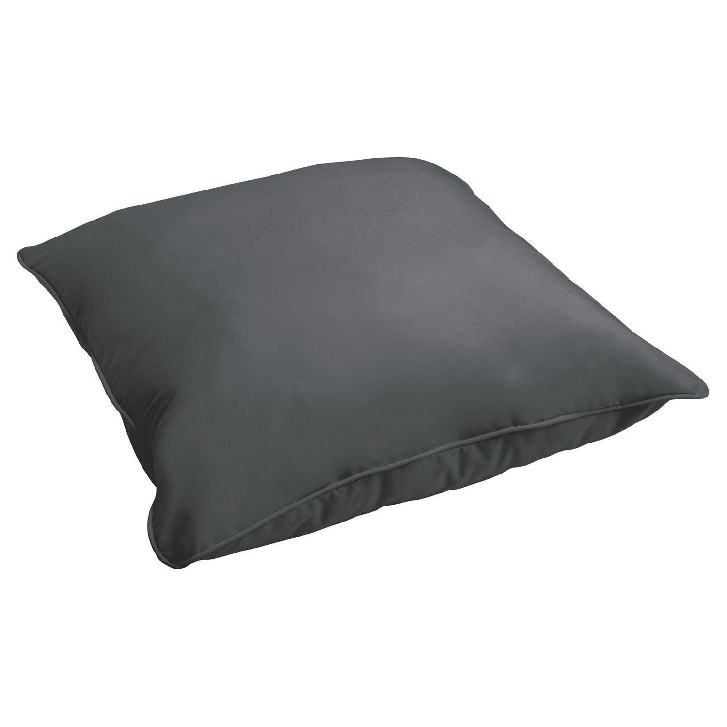 Mozaic Company Sunbrella Canvas Outdoor Corded Floor Pillow  Crowdfused