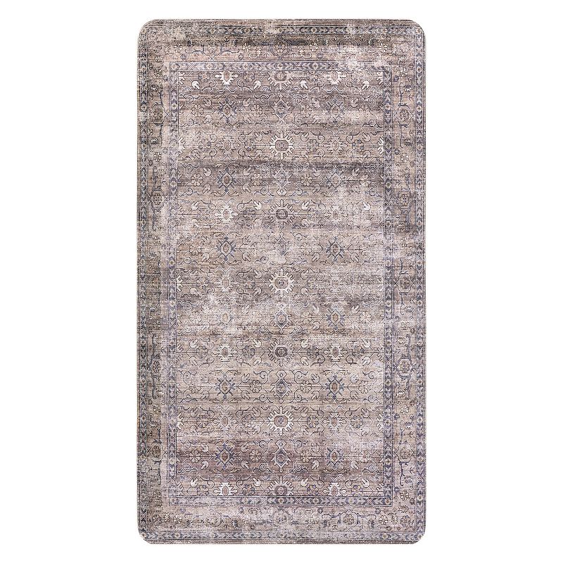 nuLoom Traditional Persian Border Kitchen Comfort Mat