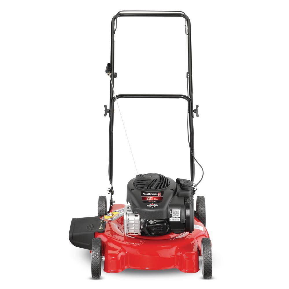 Yard Machines 11A-02BT729 20 in. 125 cc OHV Briggs and Stratton Gas Walk Behind Push Mower