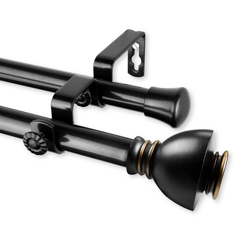 Rod Desyne 13/16 Alma Double Curtain Rod