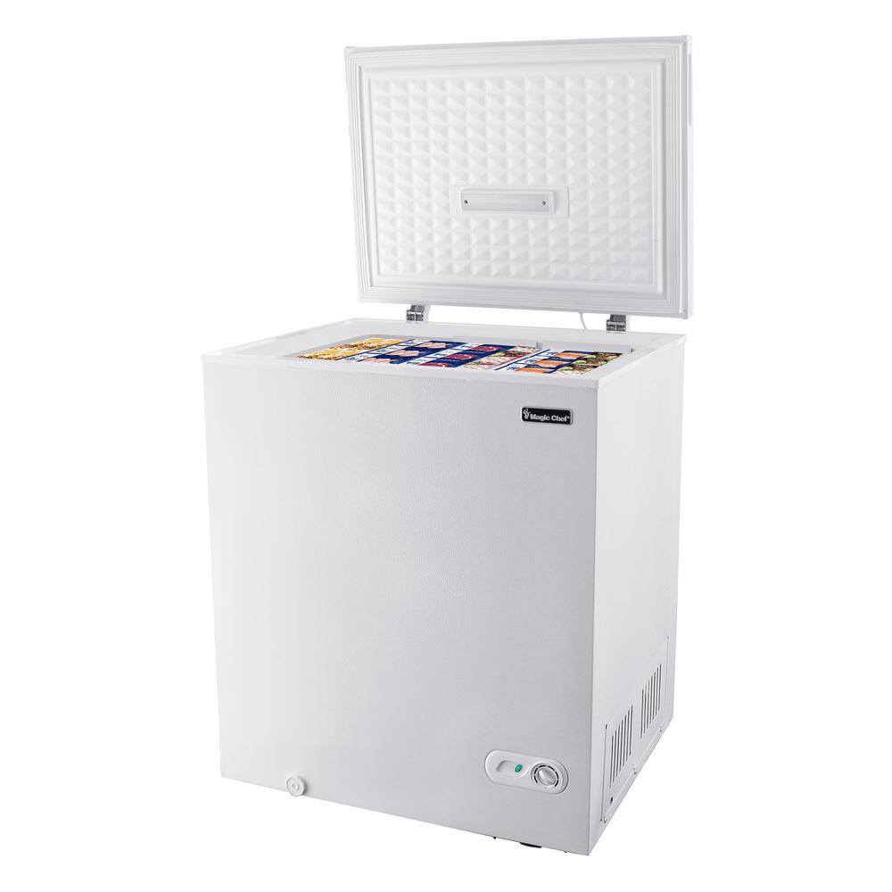 Magic Chef 5.0 cu. ft. Chest Freezer in White HMCF5W4