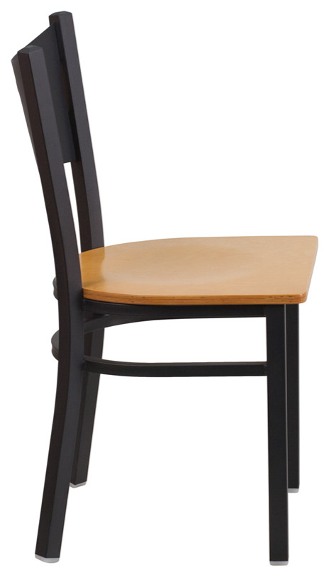 HERCULES Series Coffee Back Metal Restaurant Chair Vinyl Seat   Transitional   Dining Chairs   by Beyond Design  ampMore  Houzz