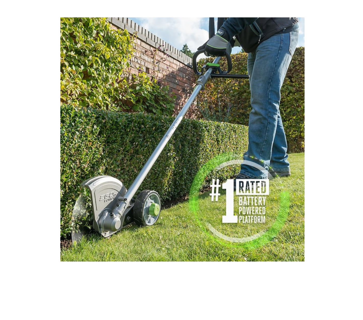 EGO ME0800 POWER+ Multi-Head System 8-in Handheld Cordless Electric Lawn Edger (Battery Not Included)