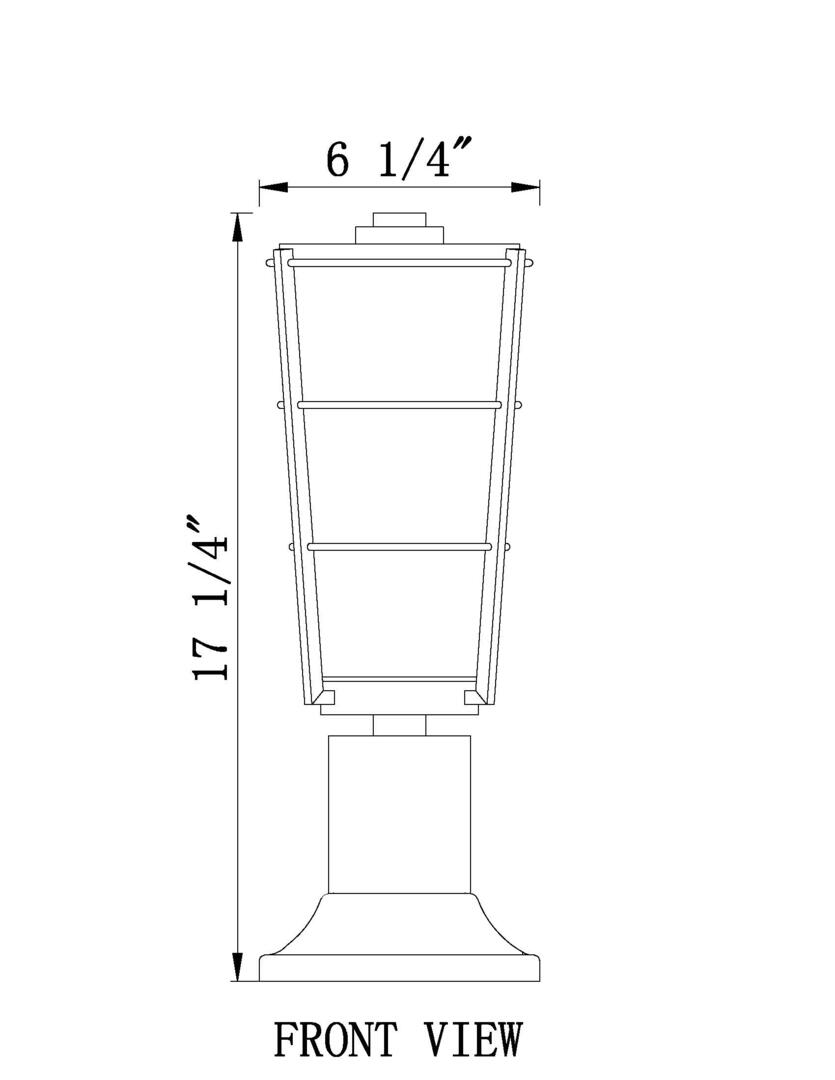 Z-Lite 591PHM553PMBK