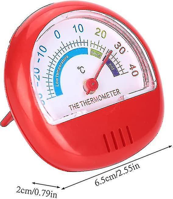 Abs Large Dial Thermometer， Freezer Thermometer， Accurate For Home Red，yellow，white(optional) Kitche