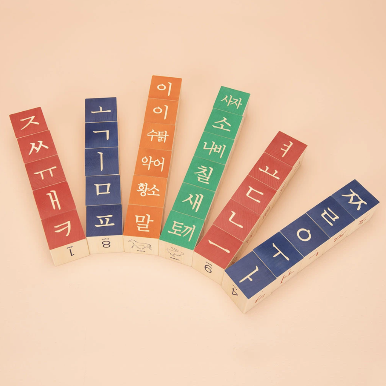 Korean Wooden Blocks by Uncle Goose