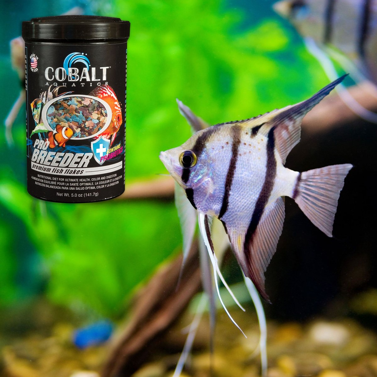 Cobalt Aquatics Pro Breeder Flakes Fish Food