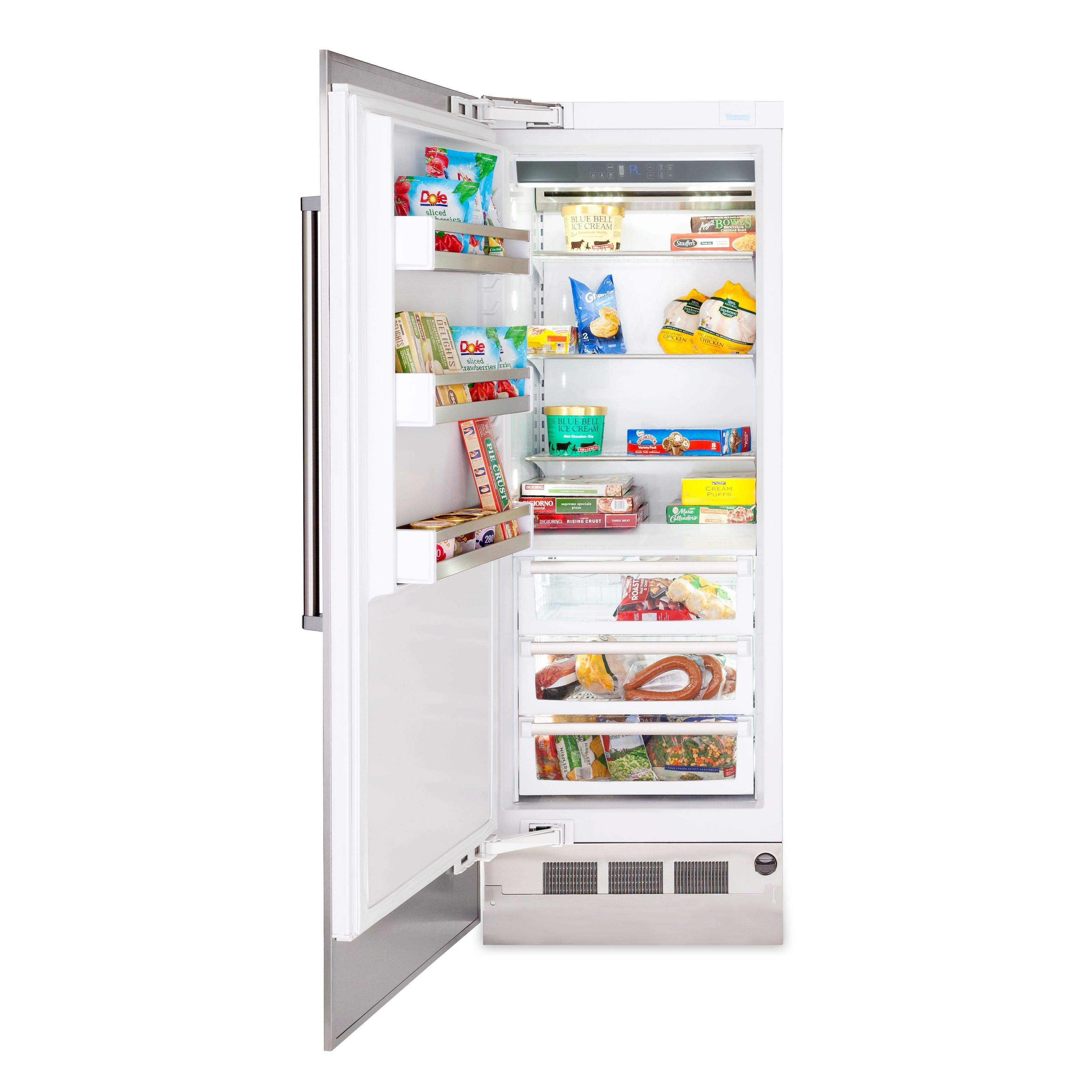 Viking 16.1 cuftUpright Freezer with Variable-Speed High-Efficiency Overdrive Compressor VFI7300WLKA