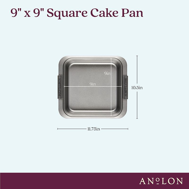 Anolon Advanced Nonstick Bakeware 9-Inch Square Cake Pan