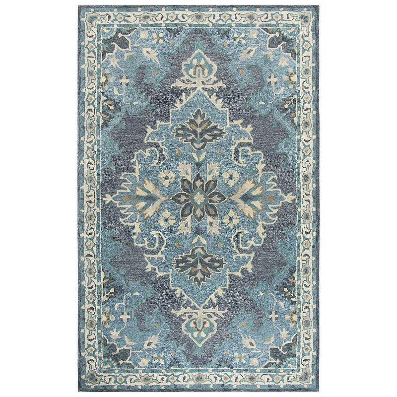 Rizzy Home Alice Resonant Collection Medallion Rug