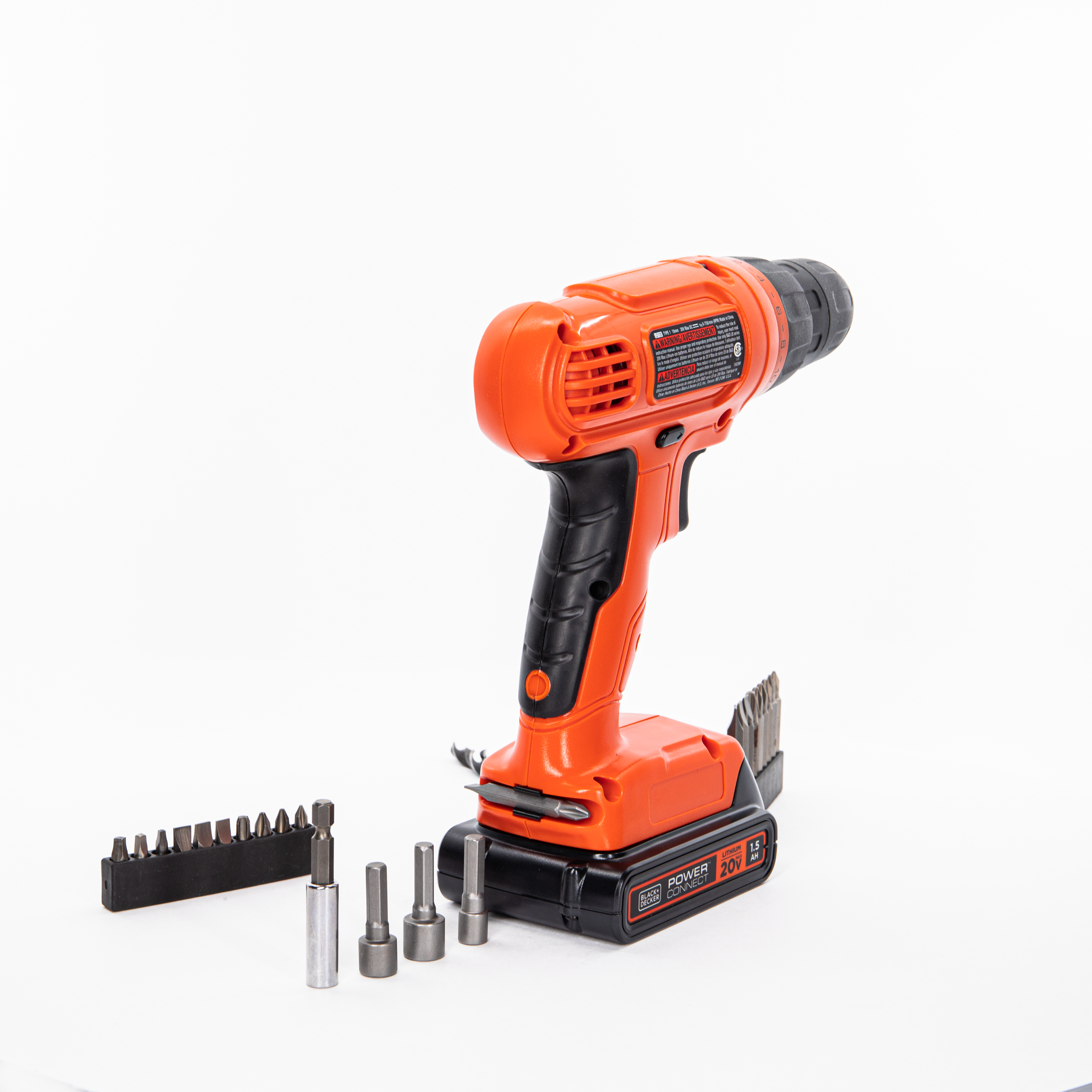 20V MAX* POWERCONNECT™ Cordless Drill/Driver + 30 Pc. Kit